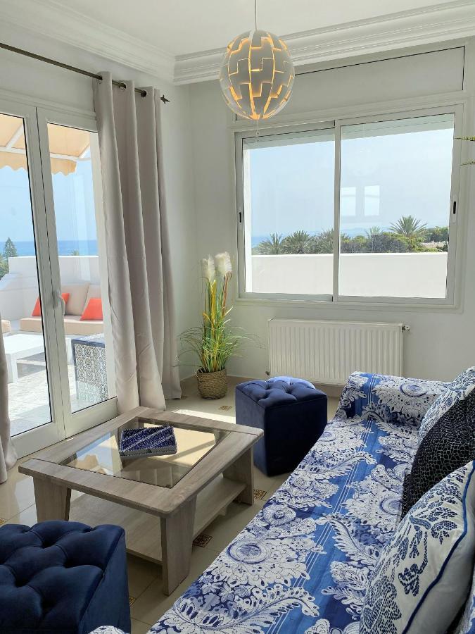 Roof Top Pied Dans L'Eau Panoramic View, 80 Meters From Seaside Hammamet Exterior foto
